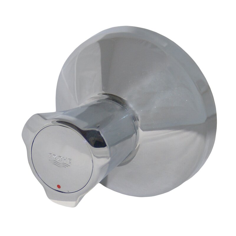 Grohe UP-Ventil-Farbset rot-chrom