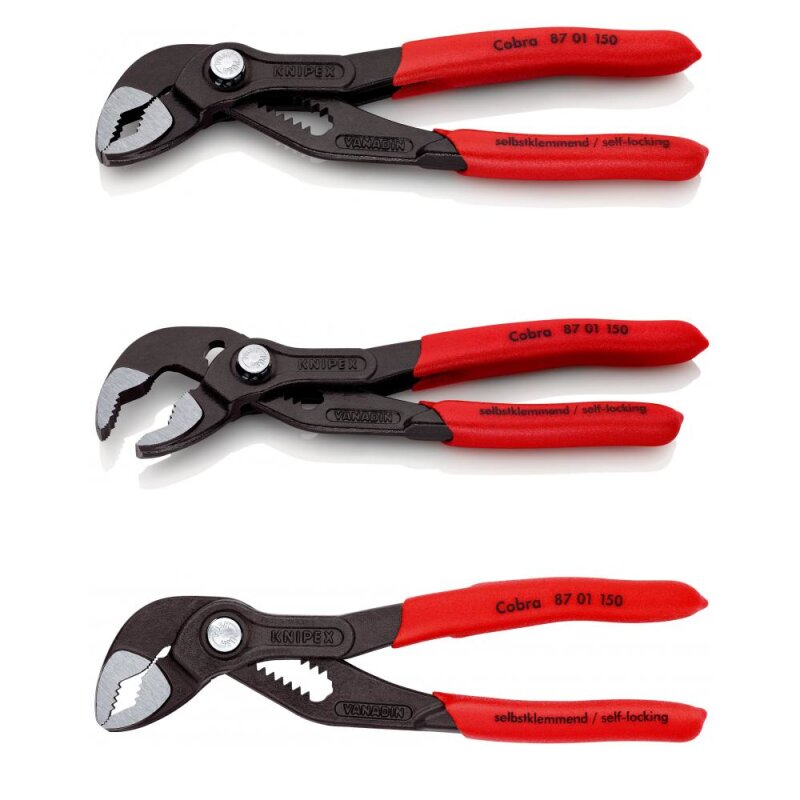 KNIPEX Hightech Wasserpumpenzange Cobra 150mm Kunststoff berzogen