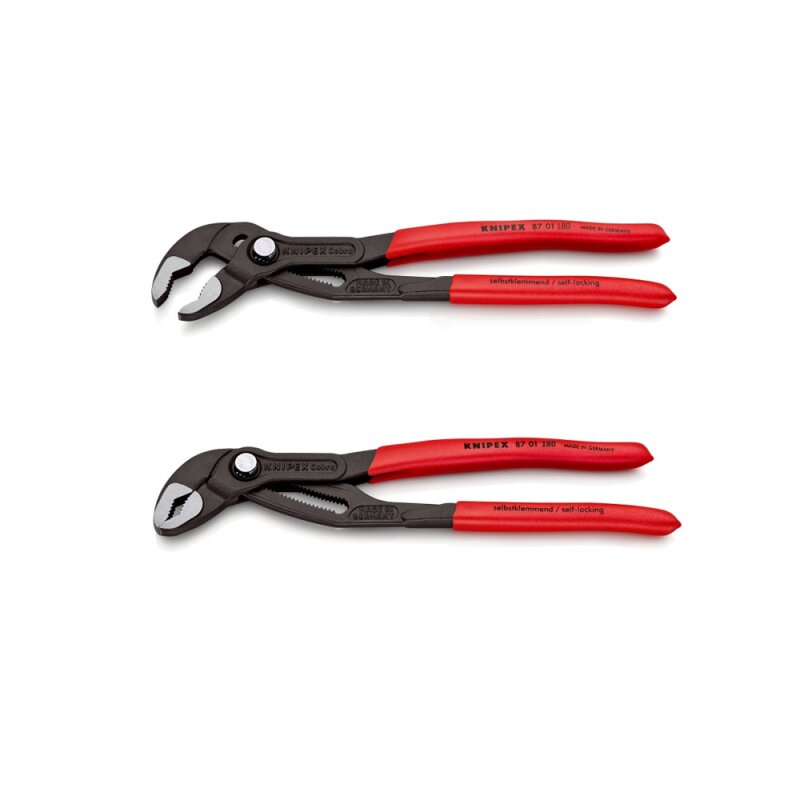 KNIPEX Hightech Wasserpumpenzange Cobra 180mm Kunststoff berzogen