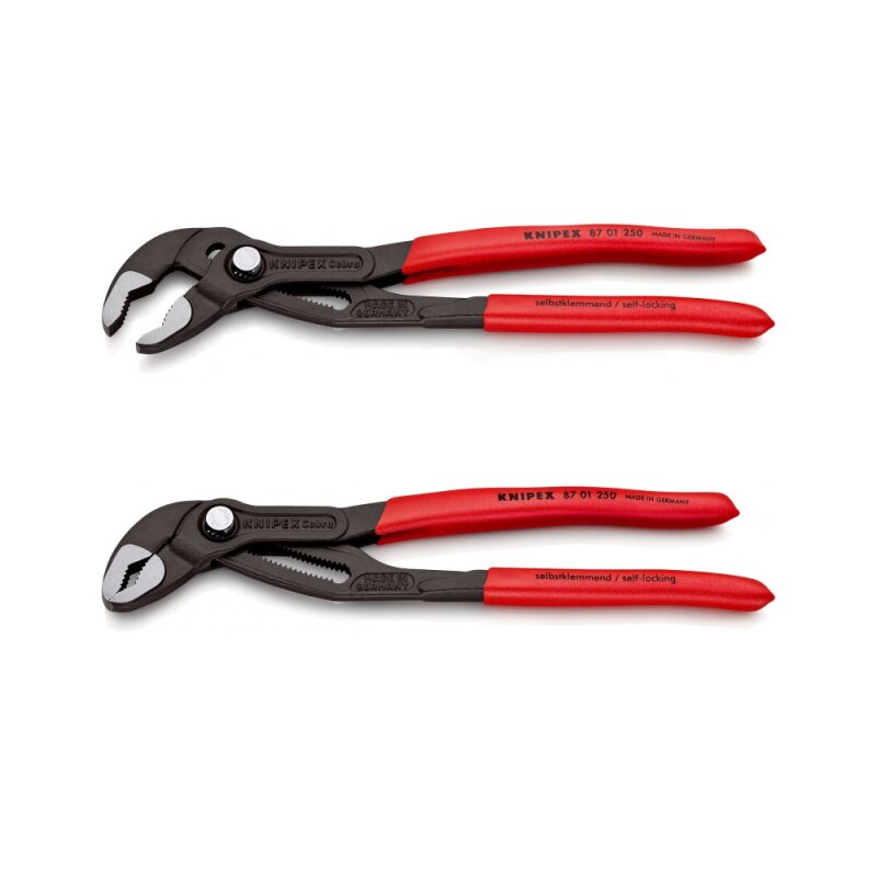 KNIPEX Hightech-Wasserpumpenzange Cobra 250mm Kunststoff berzogen