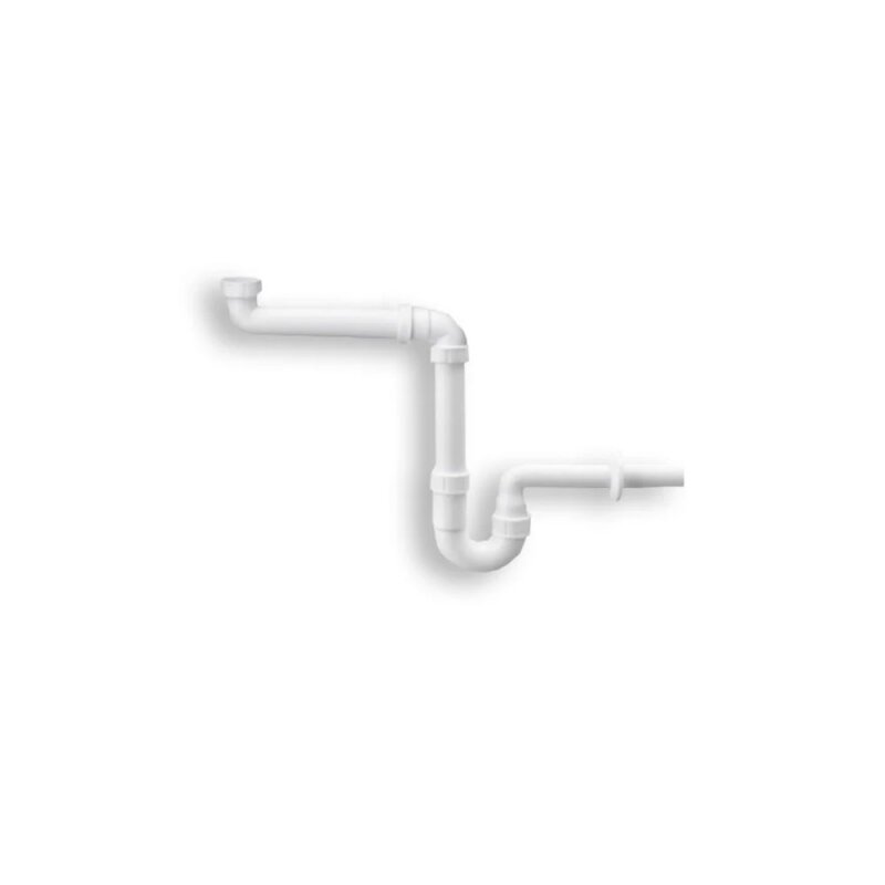 Kunststoff-Raumspar-Waschtisch-Siphon 1 1-4