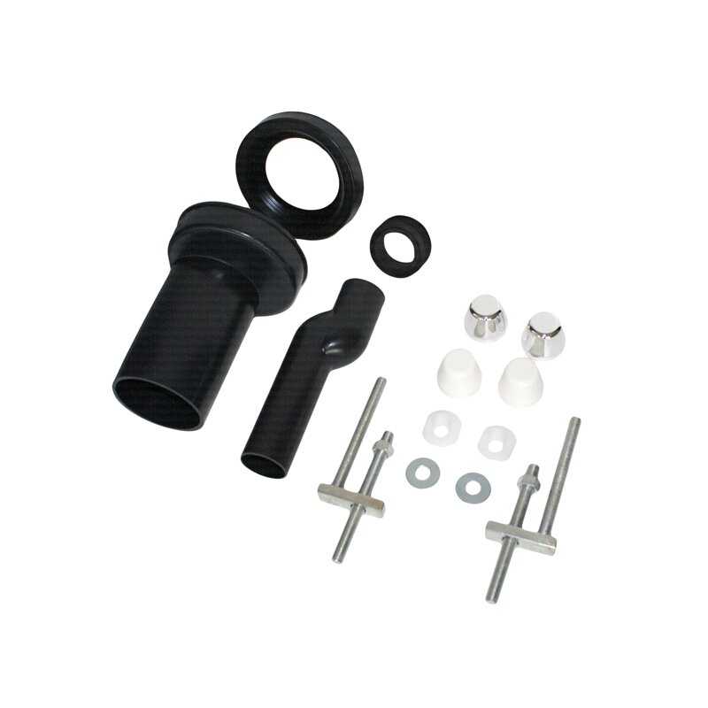 PE-Anschlussgarnitur f- Wand-WC DN 90- etagiert um 2-5cm