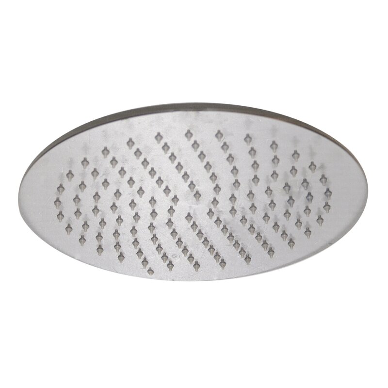Regenbrause Disk Durchmesser 350 mm- extraflach- Edelstahl poliert