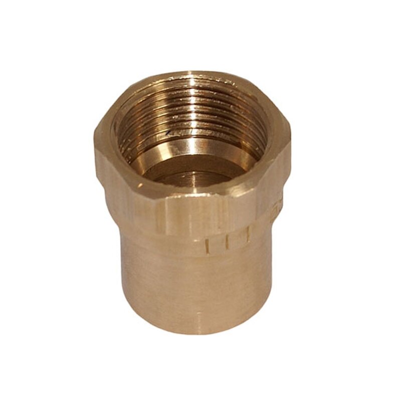 Rotguss Ltfitting bergangsmuffe 28mm x 1 1-4 Innengewinde