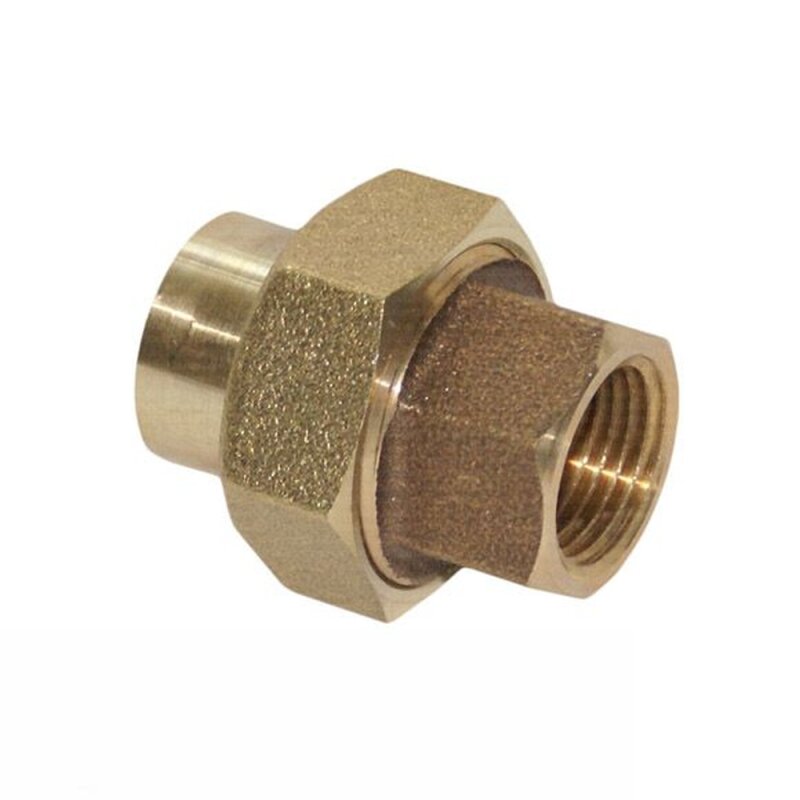 Rotguss Ltfitting Verschraubung 35mm x 1 1-4 Innengewinde