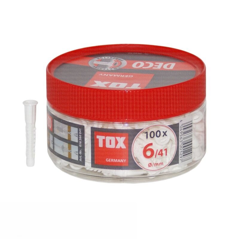 TOX DECO 6 - 41 Allzweckdbel Inhalt 100 Stck