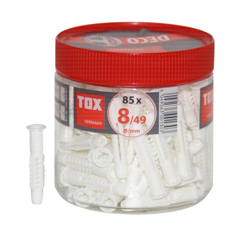 TOX DECO 8 - 49 Allzweckdbel Inhalt 85 Stck